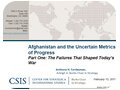 Afghan Metrics Report Cover